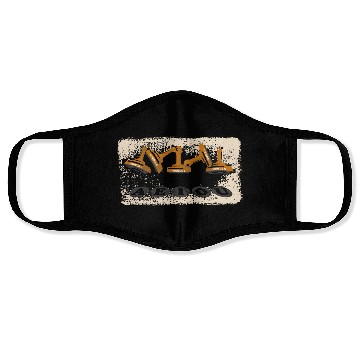 Discover VOWELS aeiou School English Teacher Face Masks