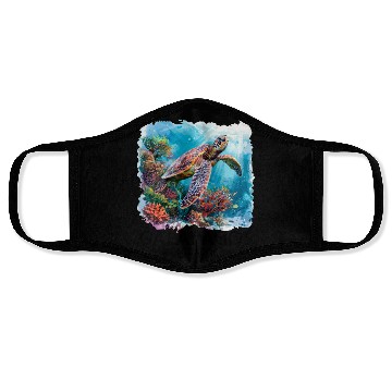 Discover Galapagos islands, galapago ecuador Face Masks