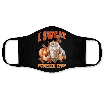 Discover I Sweat Pumpkin Spice 2 Face Masks