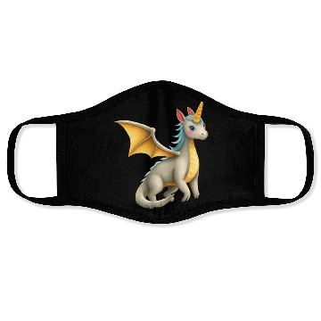 Discover Little Sweet Unicorn Dragon Face Masks