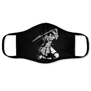 Discover Kanji Japan Katana Sword Ninja Samurai Face Masks