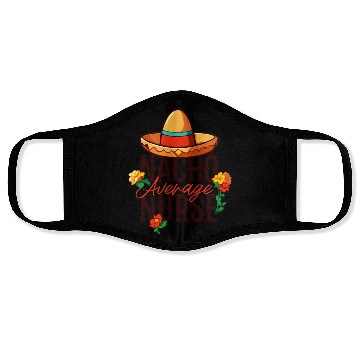 Discover Nachos Themed Pun Cinco De Mayo Design Face Masks