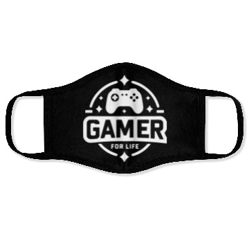 Discover Gamer For Life Face Masks