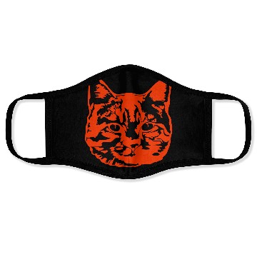 Discover Cool Pretty Cat Head Realistic Looking Face Design Face Masks