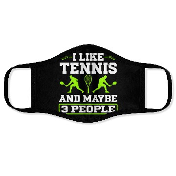 Discover Tennis Player Face Masks