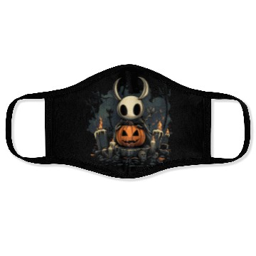 Discover Spooky Hollow Knight Face Masks