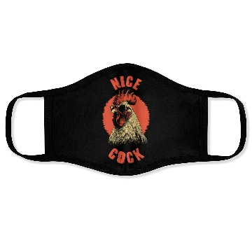 Discover Nice Cock Bro Face Masks
