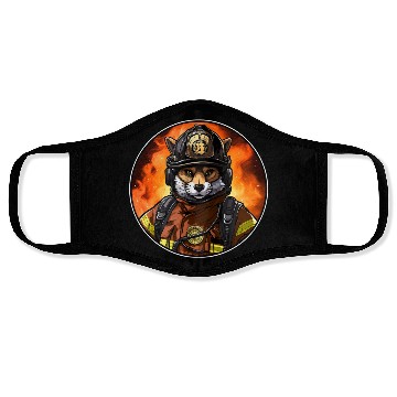 Discover Fox Firefighter Face Masks
