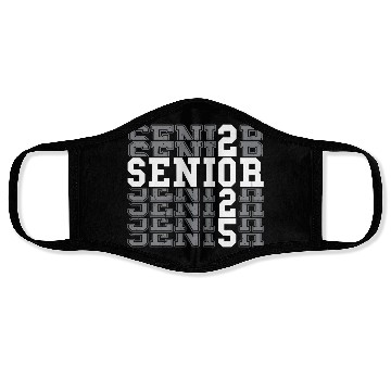 Discover Class Of 2025 Senior 2025 Back To School Face Masks