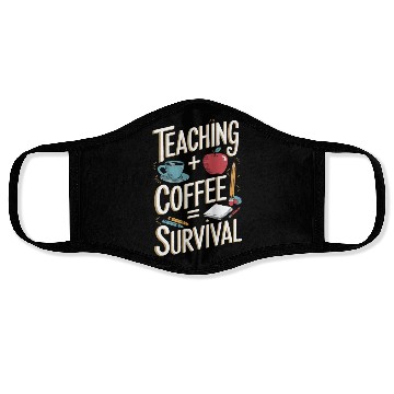 Discover Coffee Education Educator Teach Teaching School Face Masks