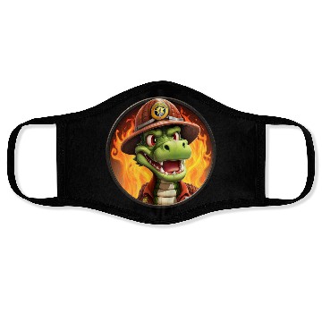 Discover Crocodile Firefighter Face Masks