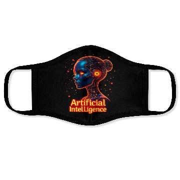 Discover AI Artificial Intelligence Face Masks