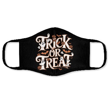 Discover trick or treat Face Masks