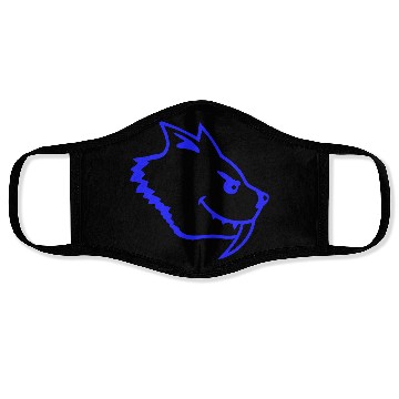 Discover Bad Wild Cat Sabre Tooth Tiger Long Teeth Tiger Face Masks