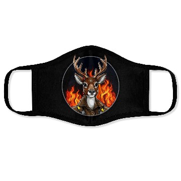 Discover Deer Firefighter Face Masks
