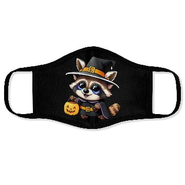 Discover Witchy Raccoon Face Masks