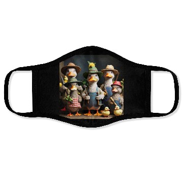 Discover Farmer ducks Face Masks