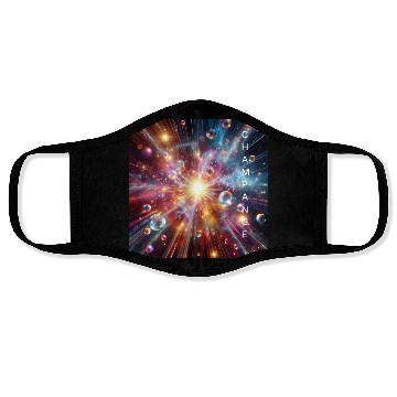 Discover Champagne Supernova Face Masks