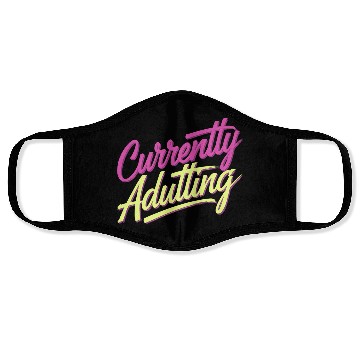 Discover Currently Adulting 9 Face Masks