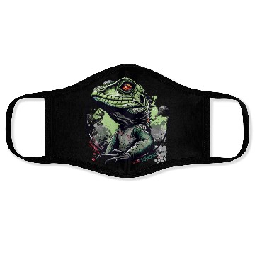 Discover Water Dragon Lizard Face Masks