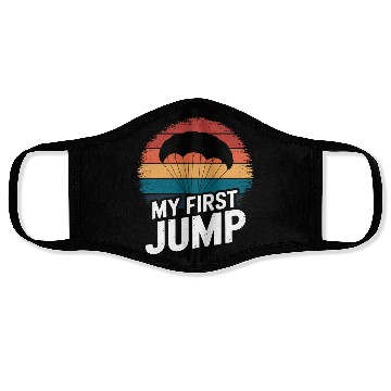 Discover Skydiving Adventure: My First Jump Face Masks