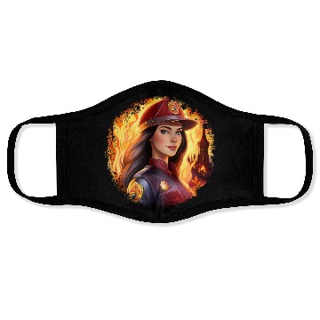 Discover Princesses Firefighter Face Masks