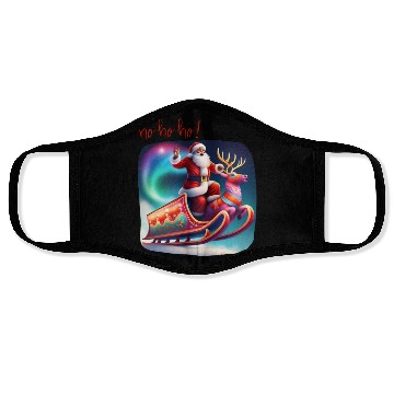 Discover Ho Ho Ho Face Masks