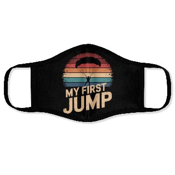 Discover Skydiving Adventure: My First Jump Face Masks
