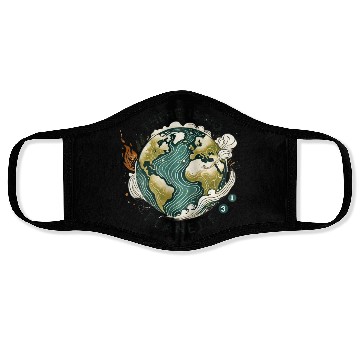 Discover There Is No Planet B Face Masks