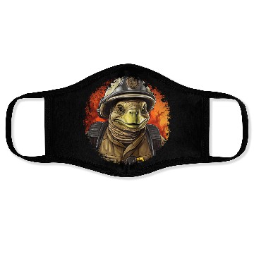 Discover Firefighter turtle Face Masks