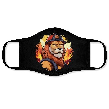 Discover Fireman lion Face Masks