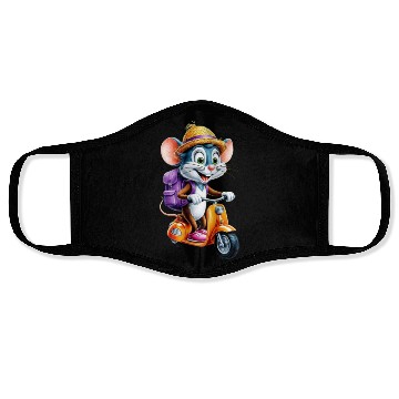Discover "Mouse Electric Scooter – Compact Power, Big Adven Face Masks