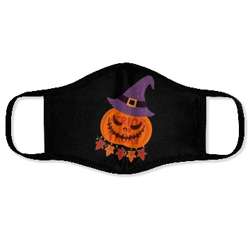 Discover Pumpkin Trick OR Treat Halloween Special Face Masks