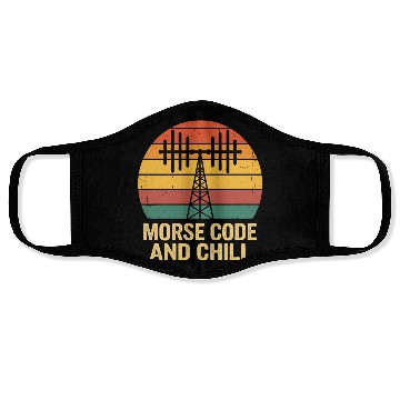 Discover Amateur Radio Operator Ham Radio Morse Code And Face Masks