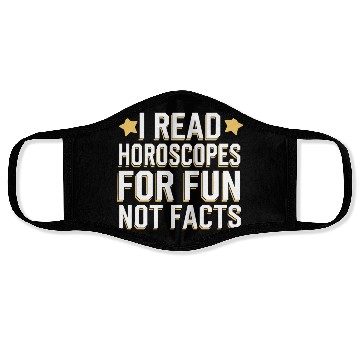 Discover Astrology Skeptic Critical Thinking Face Masks
