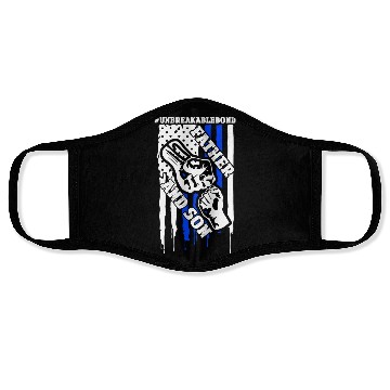 Discover Father Son Unbreakable 6 Face Masks