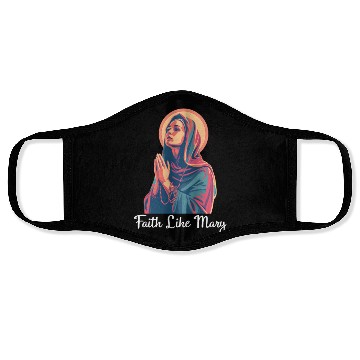 Discover Virgin Mary Faith Like Mary Face Masks