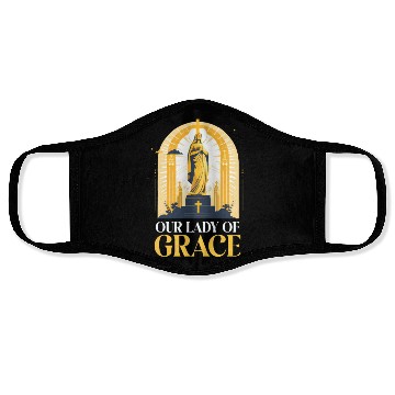 Discover Virgin Mary Our Lady Of Grace Face Masks