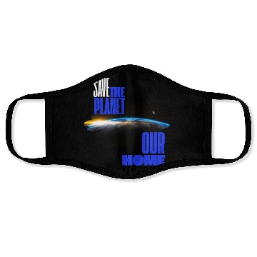 Discover Save the planet Face Masks