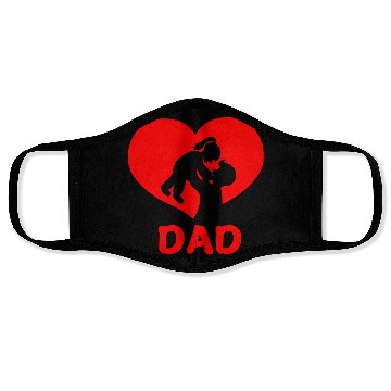Discover Love Dad Face Masks