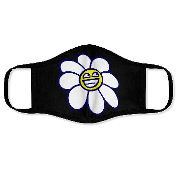 Discover Sweet Flower Spring Summer Nature Funny Face Fun Face Masks