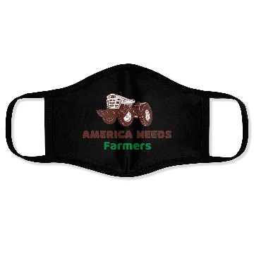 Discover America Needs Farmers Face Masks