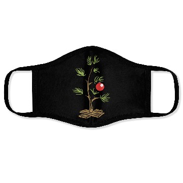 Discover Funny Christmas Tree Peanuts Christmas Face Masks