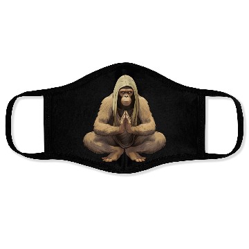 Discover Monkey Yoga / Yogi Monkey Face Masks