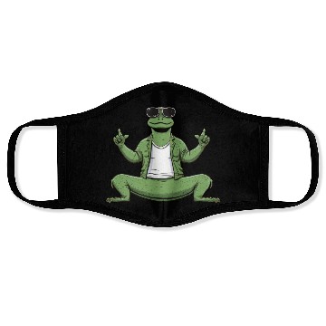 Discover Yoga crocodile Face Masks