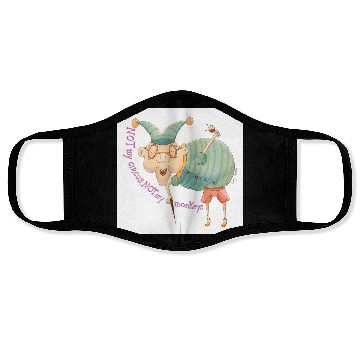 Discover Not my Circus, not my monkeys Face Masks