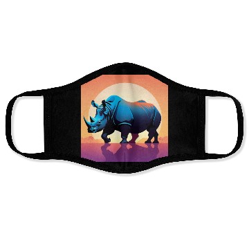 Discover Rhinoceros - 01 Face Masks