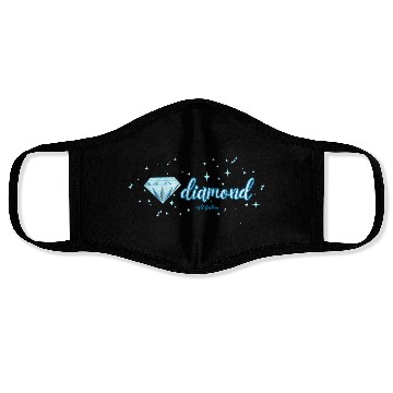 Discover Diamond gemstone jewel Face Masks