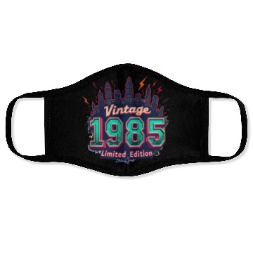 Discover vintage 1985 limited edition Face Masks