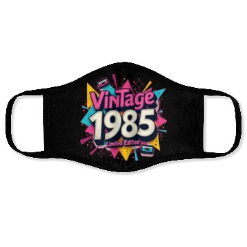 Discover vintage 1985 limited edition Face Masks